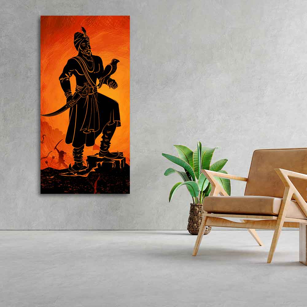 Guru Gobind Singh Canvas Wall Painting - Decor Smart