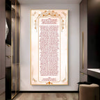 Hanuman Chalisa Premium Acrylic Wall Art