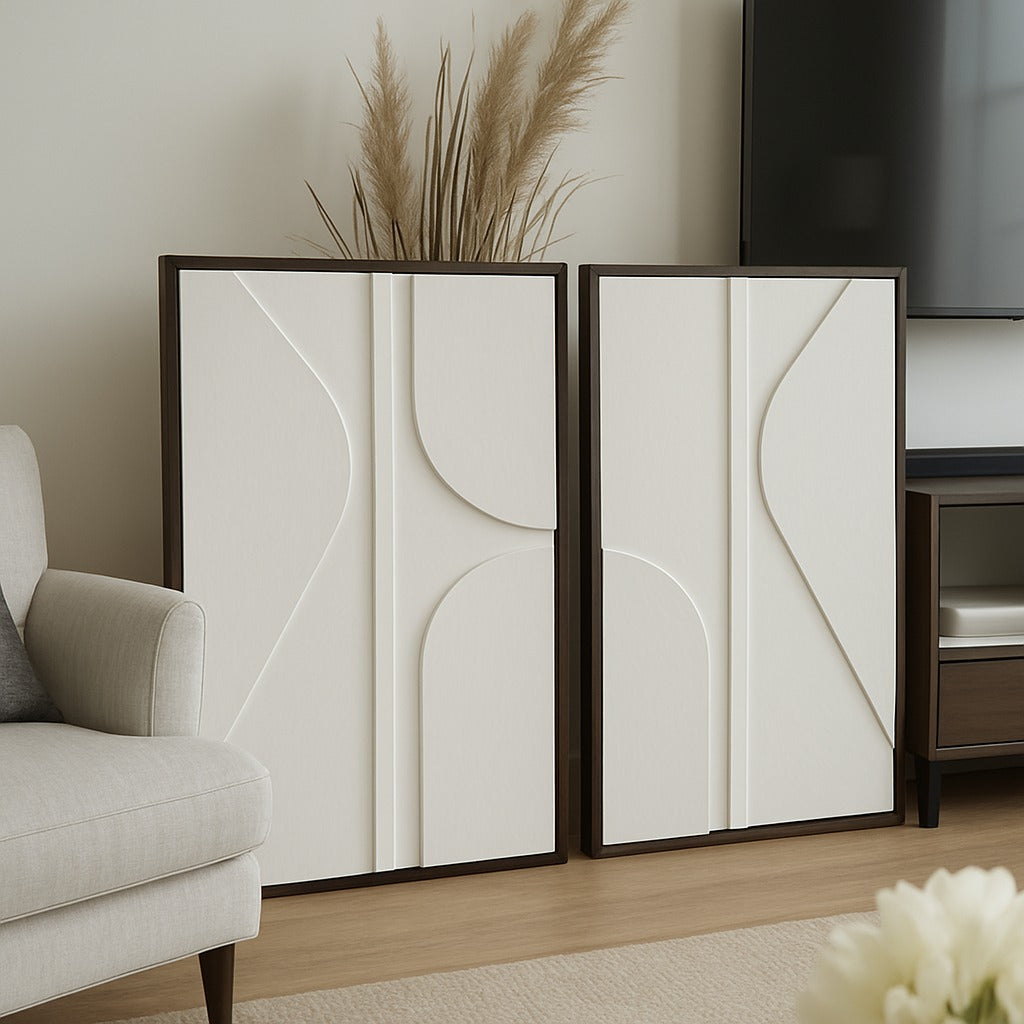 Harmonic Partitions 3D Wall Art Home Decor