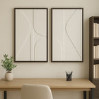 Harmonic Partitions 3D Wall Art Home Decor