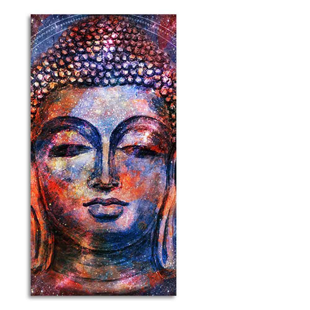 Head of Gautam Buddha Canvas Wall Painting - Decor Smart