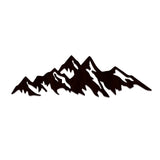 Himalayan Mountain Backlit Wooden Wall Art with LED Night Light Walnut Finish - Decor Smart