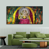 Hindu God Khatu Shyam Baba Wall Décor – Premium Canvas by Decor Smart