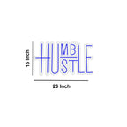 Humble Hustle Text Neon Sign LED Light