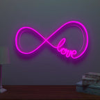 Infinity Love Design Neon LED Light