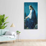 Jesus in the Gethsemane Garden Canvas Wall Painting - Decor Smart