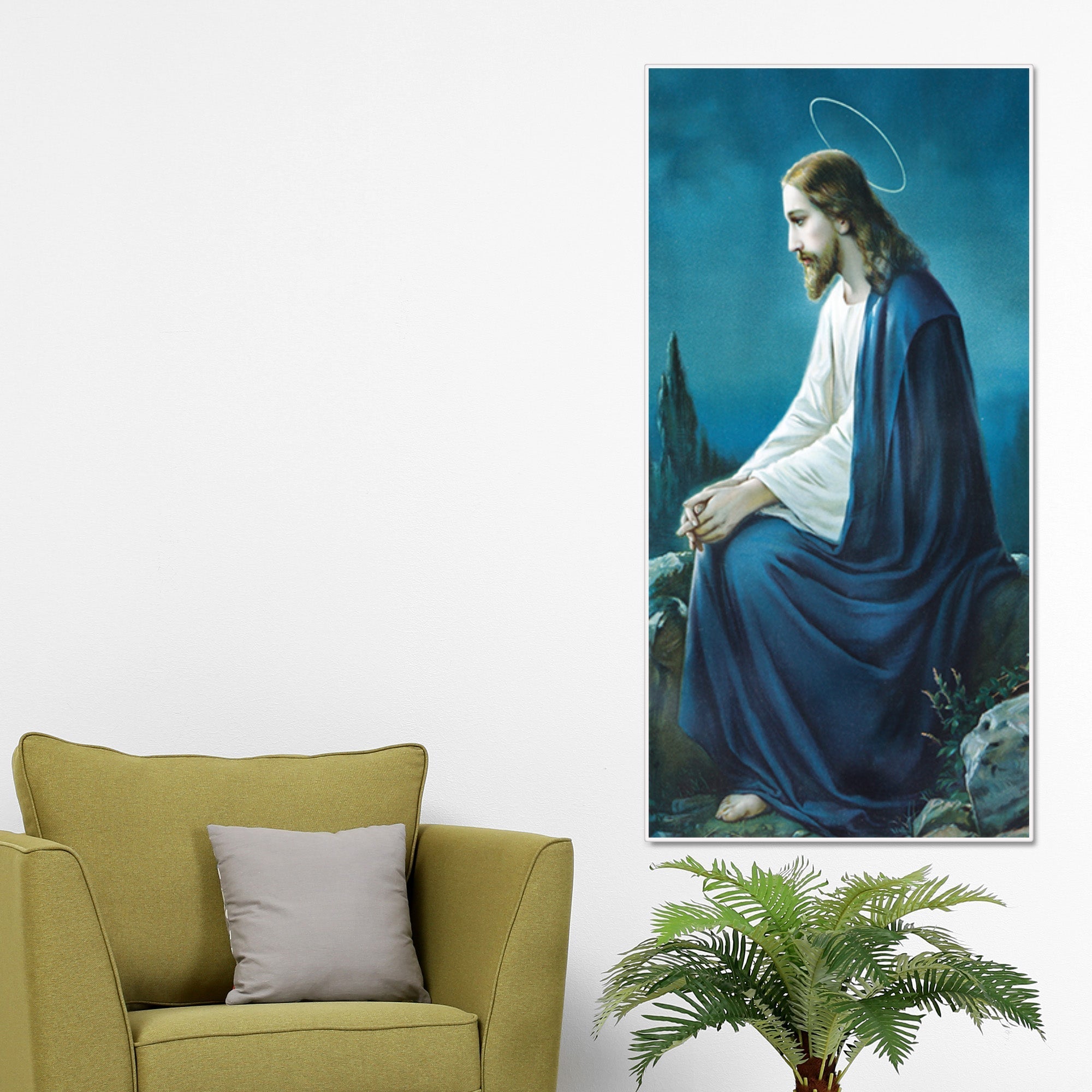 Jesus in the Gethsemane Garden Canvas Wall Painting - Decor Smart