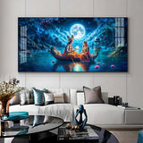 Journey of Love Premium Acrylic Floating Wall Painting - Decor Smart