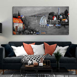 Lake view Nature Scenery Wall Painting - Decor Smart