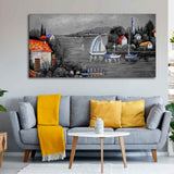 Lake view Nature Scenery Wall Painting - Decor Smart