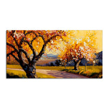 Landscape Canvas Wall Painting of Autumn Beautiful Tree - Decor Smart
