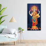 Laxmi Mata Canvas Wall Painting - Decor Smart