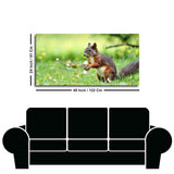 Little Squirrel in the Park Premium Wall Painting - Decor Smart