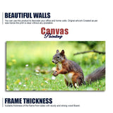 Little Squirrel in the Park Premium Wall Painting - Decor Smart