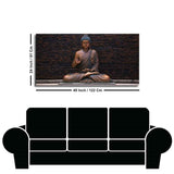 Meditating Buddha Canvas – Elegant Wall Painting by Decor Smart