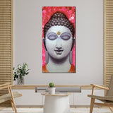 Lord Buddha Portrait Canvas Wall Painting - Decor Smart