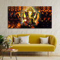 Lord Ganpati Ganesha Premium Canvas Wall Painting