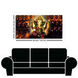 Lord Ganpati Ganesha Premium Canvas Wall Painting - Decor Smart