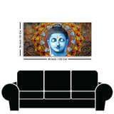 Serene Glow – Lord Gautam Buddha Canvas Wall Painting | Decor Smart