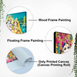 Lord Radha Krishna Religious Wall Painting - Decor Smart