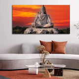 Lord Shiva Meditating Wall Painting - Decor Smart