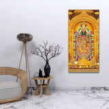 Lord Tirupati BalaJi Canvas Wall Painting - Decor Smart