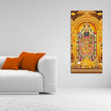 Lord Tirupati BalaJi Canvas Wall Painting - Decor Smart