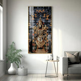 Lord Tirupati Premium Acrylic Floating Vertical Wall Painting - Decor Smart