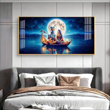 Love In A Paradise Premium Acrylic Floating Wall Painting - Decor Smart