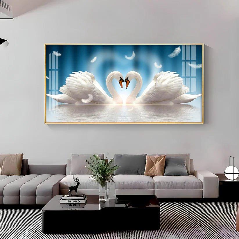 Love is In The Air Premium Acrylic Floating Wall Painting - Decor Smart