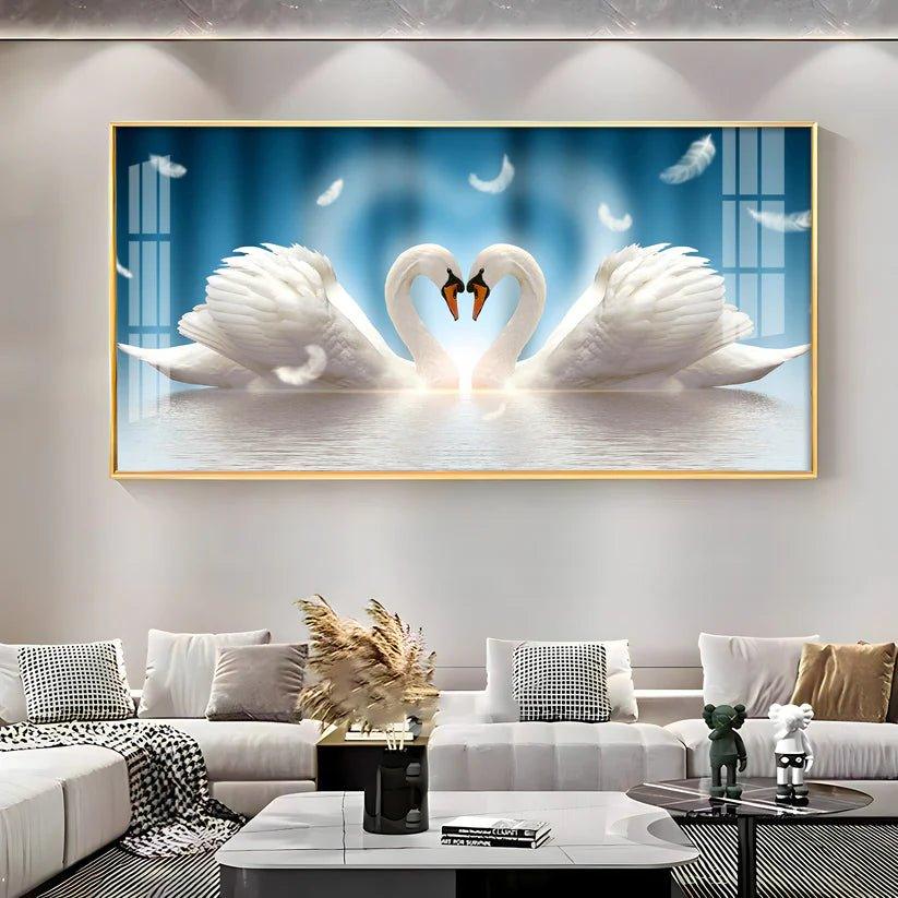 Love is In The Air Premium Acrylic Floating Wall Painting - Decor Smart