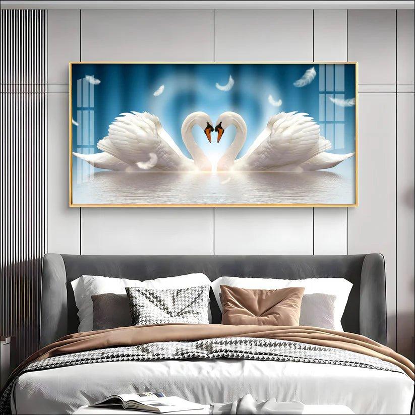 Love is In The Air Premium Acrylic Floating Wall Painting - Decor Smart