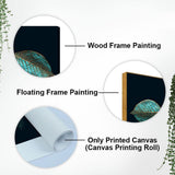 Lux Green Leaves – Premium Abstract Wall Art | Decor Smart