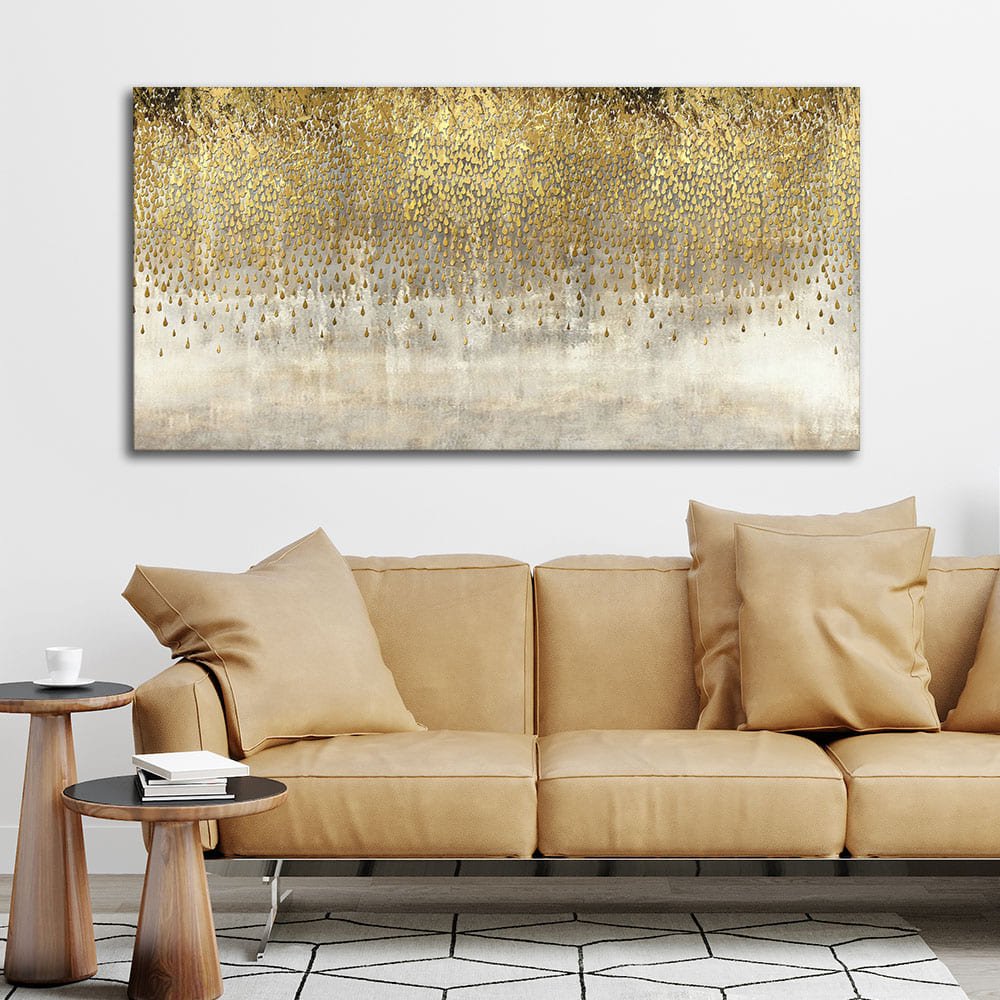 Golden Elegance – Luxury Pattern Wall Art | Decor Smart