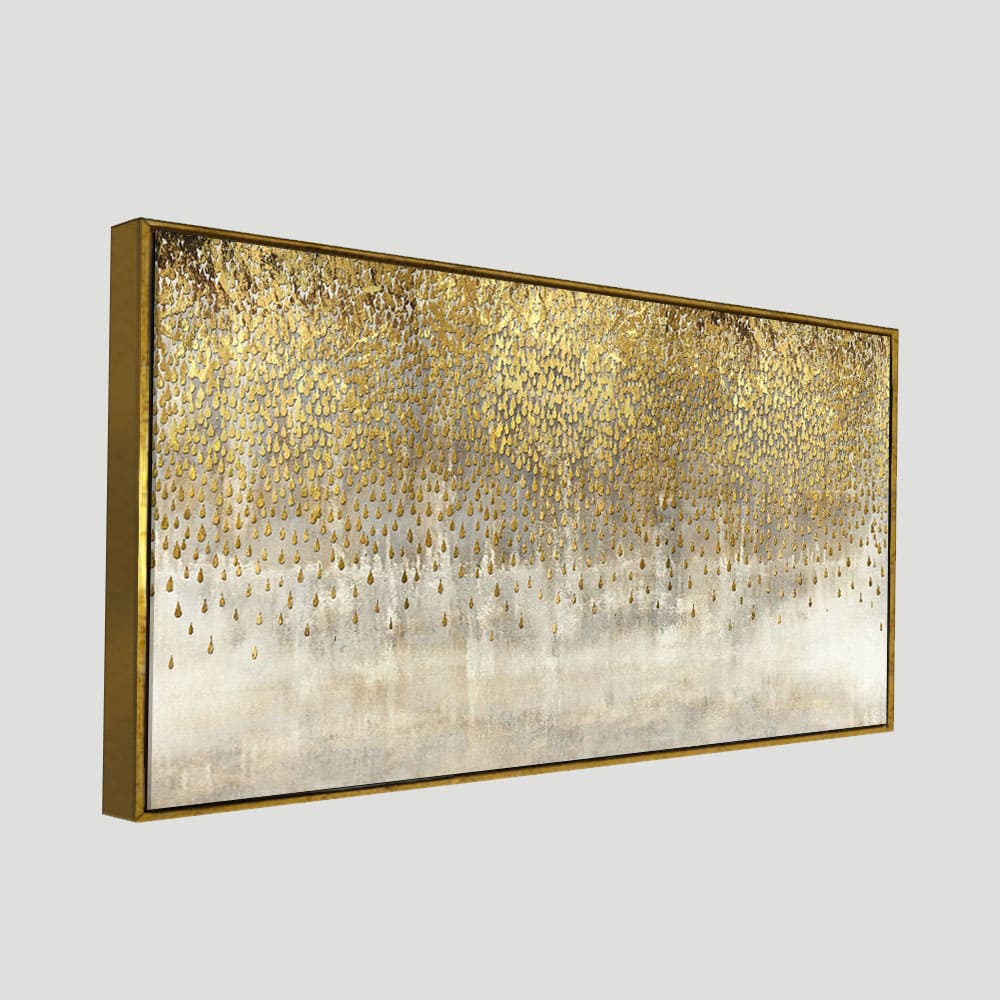 Golden Elegance – Luxury Pattern Wall Art | Decor Smart
