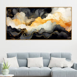 Luxury Abstract Fluid Art Canvas Wall Painting - Decor Smart