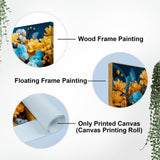 Meditating Buddha Monk Canvas Wall Painting - Decor Smart