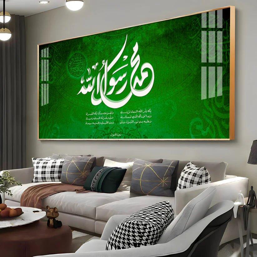 Messenger of God Premium Acrylic Floating Wall Painting - Decor Smart