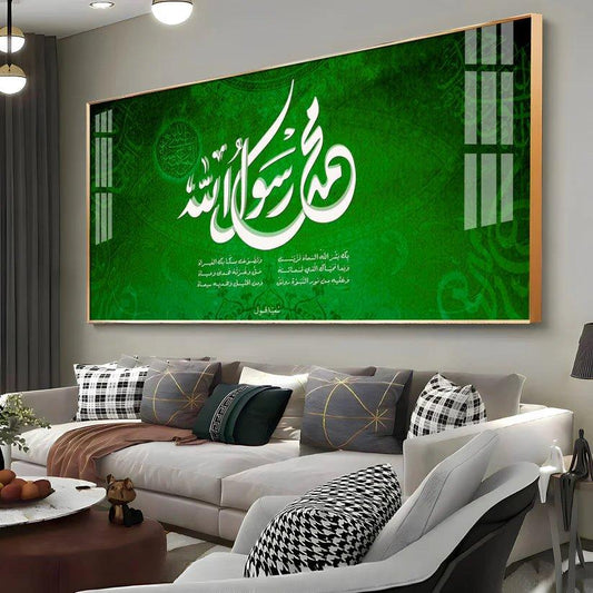 Messenger of God Premium Acrylic Floating Wall Painting - Decor Smart