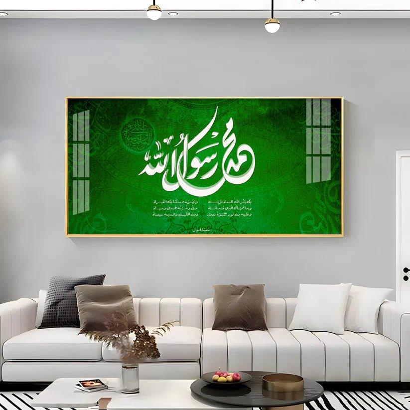 Messenger of God Premium Acrylic Floating Wall Painting - Decor Smart