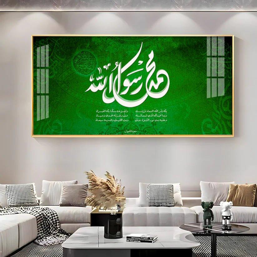 Messenger of God Premium Acrylic Floating Wall Painting - Decor Smart