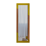 Minimalist Floor Mirror with Golden Edge - Decor Smart