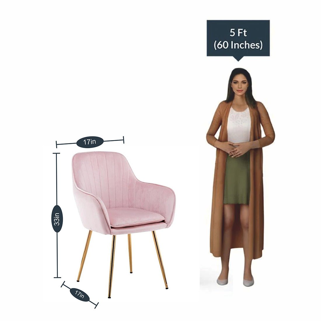 Minimalist High Tufted Back Luxury Baby Pink Sofa Lounge Chair - Decor Smart