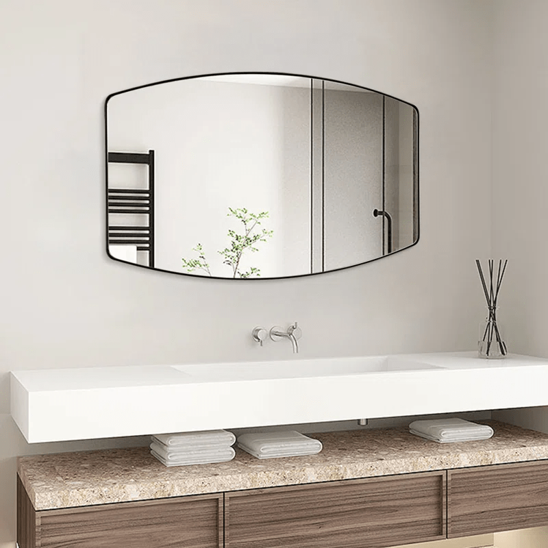 Minimalist Rectangular Designer Bathroom Mirror - Decor Smart
