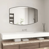 Minimalist Rectangular Designer Bathroom Mirror - Decor Smart