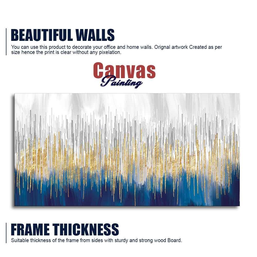 Modern Abstract Design Canvas Wall Painting - Decor Smart