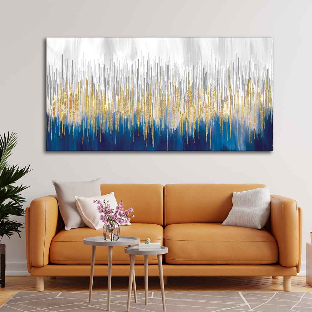 Modern Abstract Design Canvas Wall Painting - Decor Smart