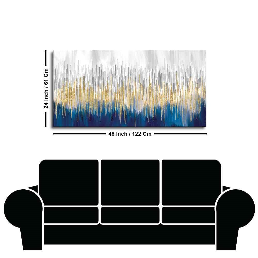 Modern Abstract Design Canvas Wall Painting - Decor Smart