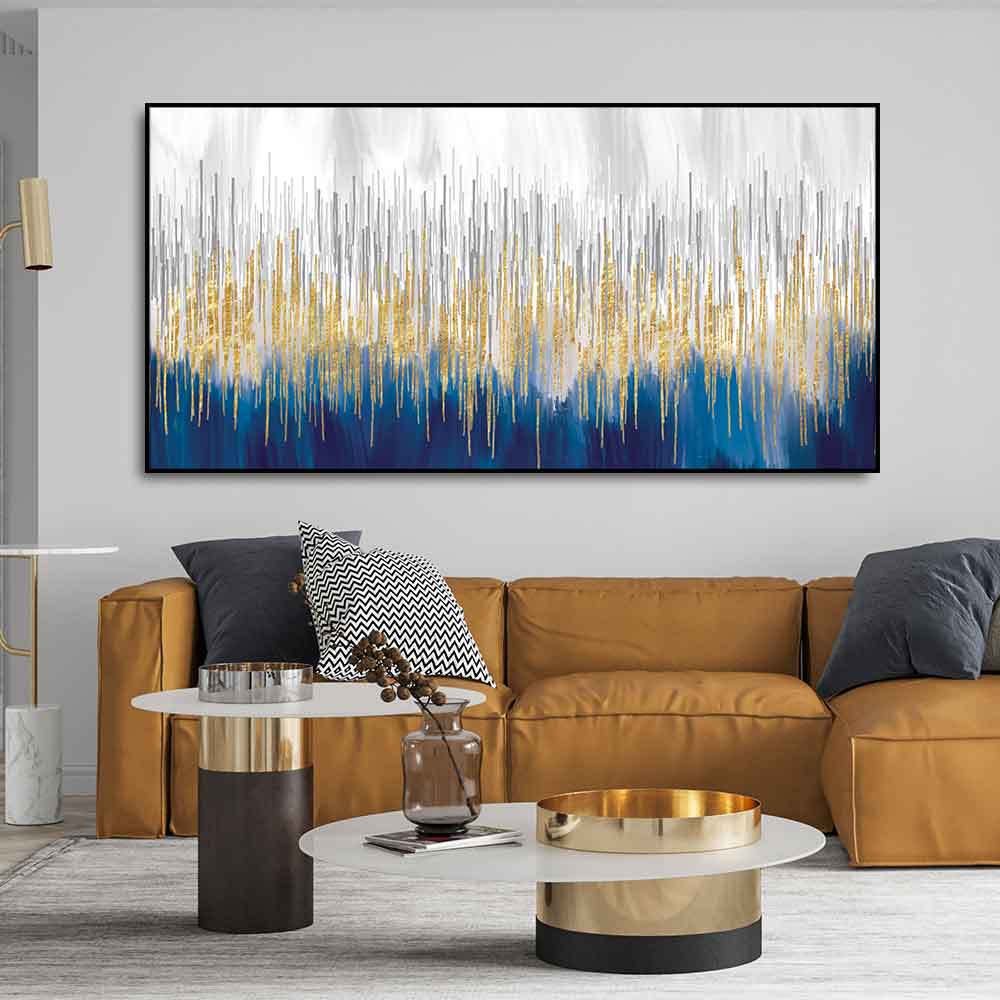 Modern Abstract Design Canvas Wall Painting - Decor Smart