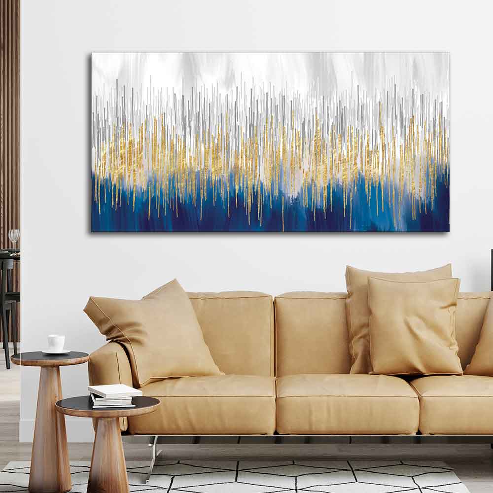 Modern Abstract Design Canvas Wall Painting - Decor Smart